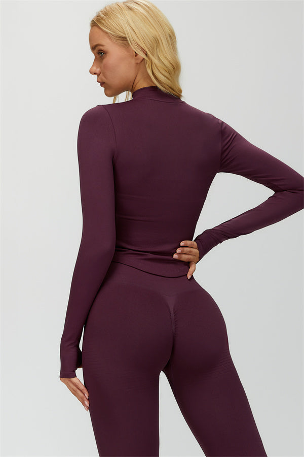 The Delight Jacket Sports Bra Leggings 3-Piece Set