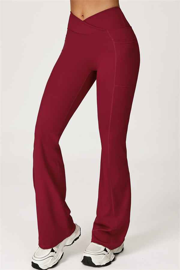 The Glacier Sports Bra Flared Leggings 2-Piece Set