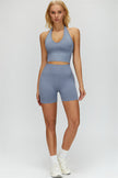 The Delight Halter Top Shorts 2-Piece Set