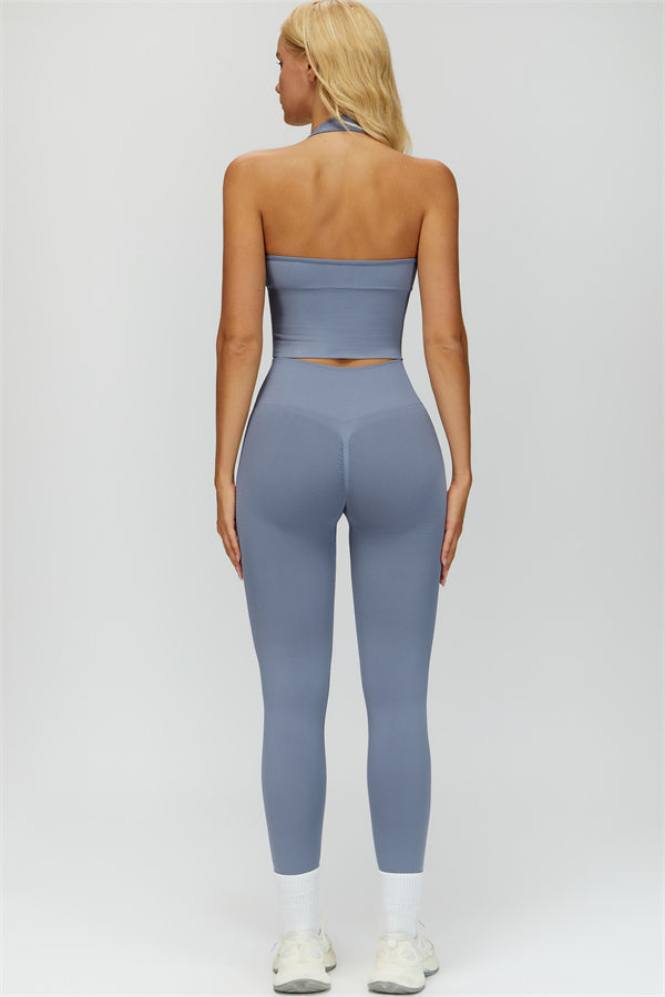 The Delight Halter Top Leggings 2-Piece Set