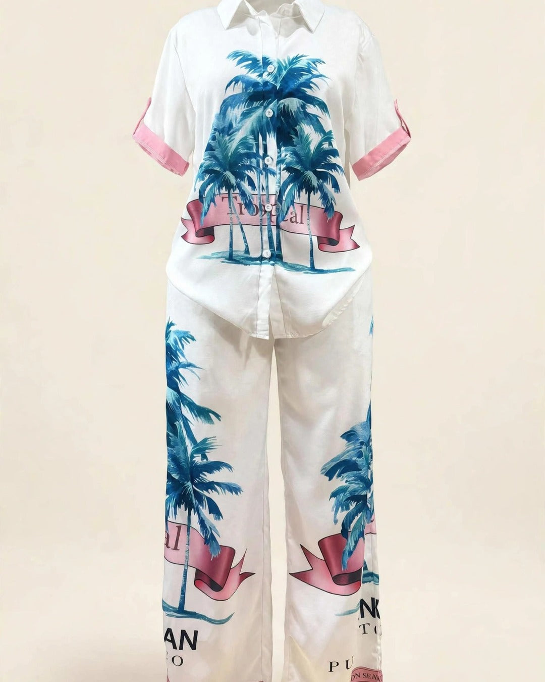 San Juan Palms Two-piece Set