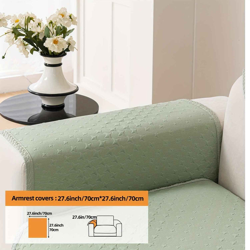 Summer Cooling Silk Non-slip Sofa Cover- Couch Cover for Dogs