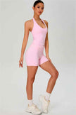 The Solid Halter Tank Top