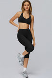 The FlexCore Sports Bra Capri Leggings 2-Piece Set
