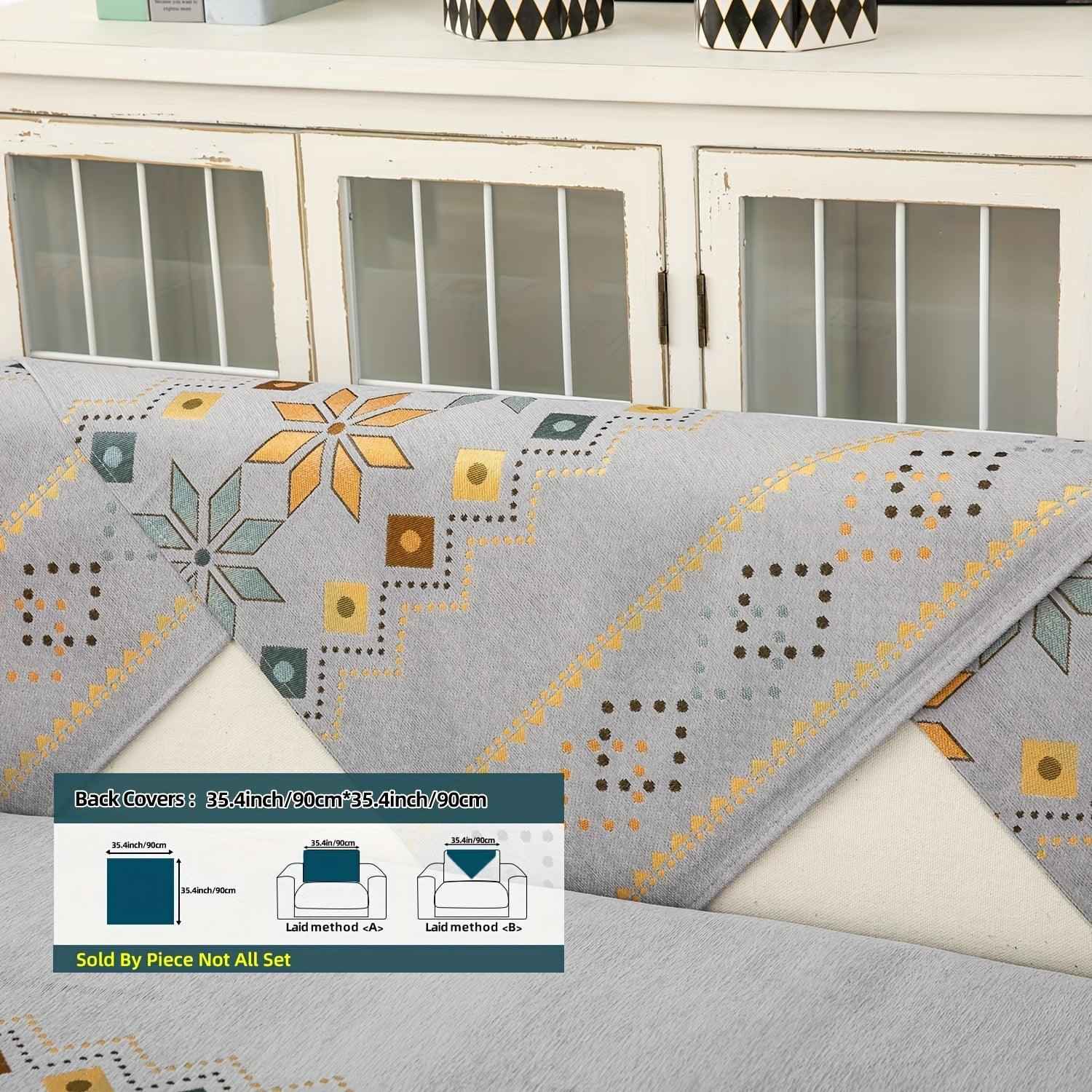 Stylish Bohemian Chenille Slipcovers for Couches