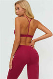The Lushness Y-Back Sports Bra Leggings 2-Piece Set