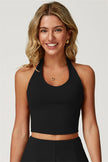 The Boost Halter Crop Top