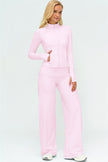 The Twirl Zip Jacket Straight Leg Pants 2-Piece Set