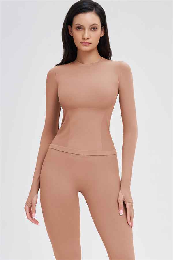 The Whim Long Sleeve T-shirt Leggings 2-Piece Set