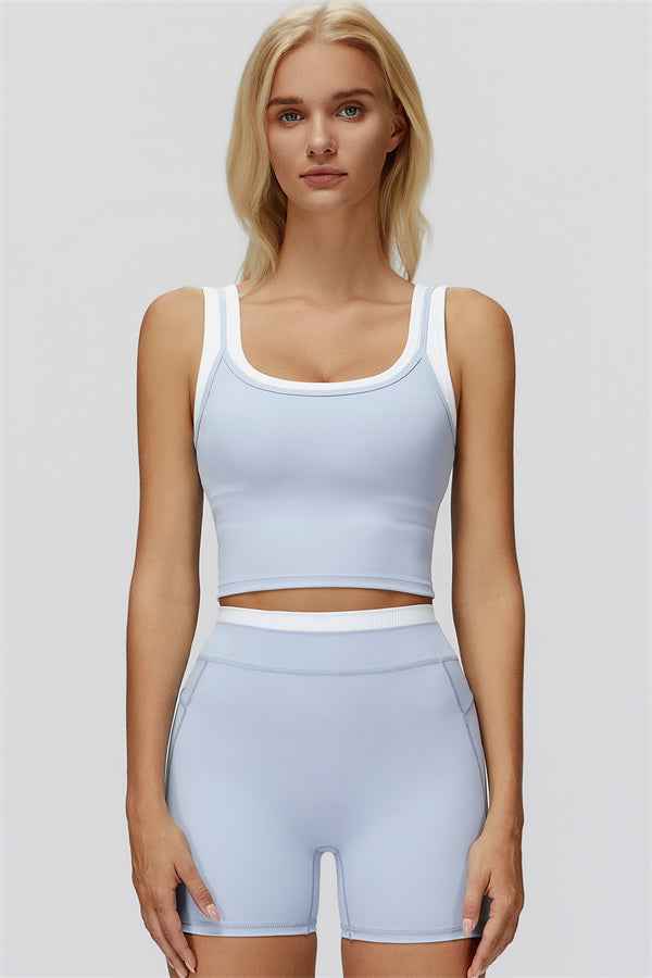 The Canyon Crop Tank Shorts 2-Piece Set