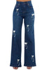 Wide Leg Jean with charms