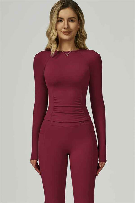 The FlexFit Active Top Flared Leggings 2-Piece Set