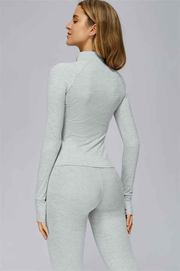 The Radiance Jacket Sports Bra Leggings 3-Piece Set