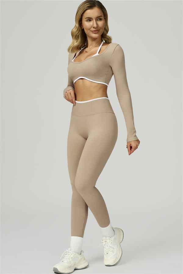 The Prime Line Long Sleeve Crop Top