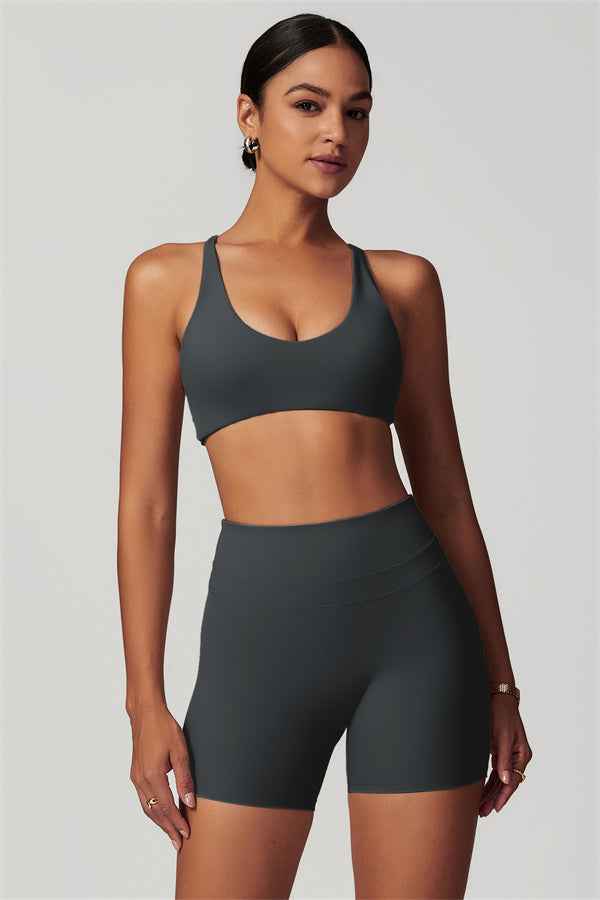 The Enigma Sports Bra Shorts 2-Piece Set