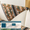 Boho Couch Cover - Chic Snow Chenille Sofa Slipcover