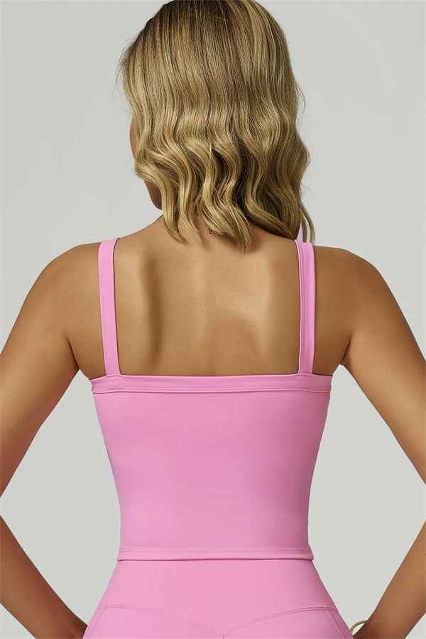 The Flourish Crop Tank Flared Leggings 2-Piece Set