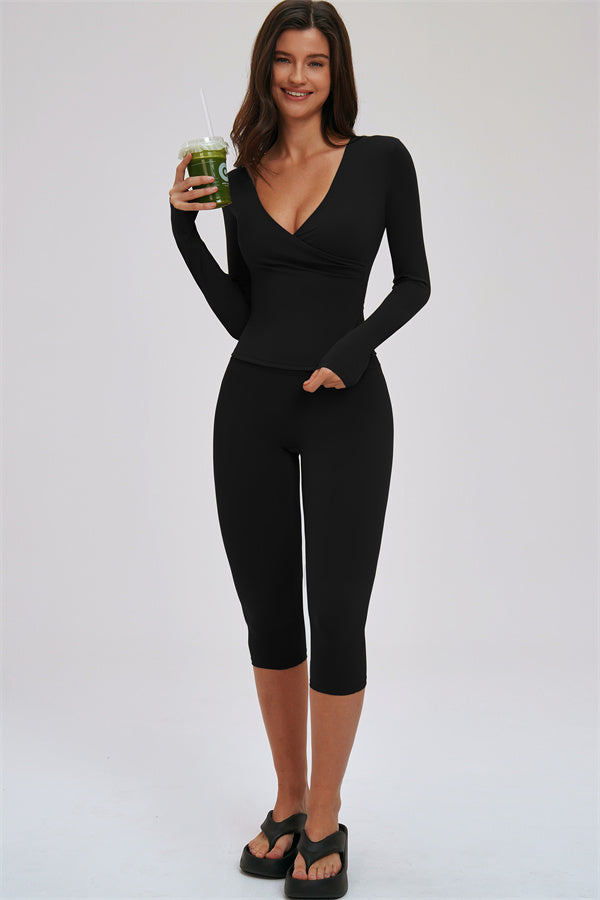 The Twirl Capri Leggings