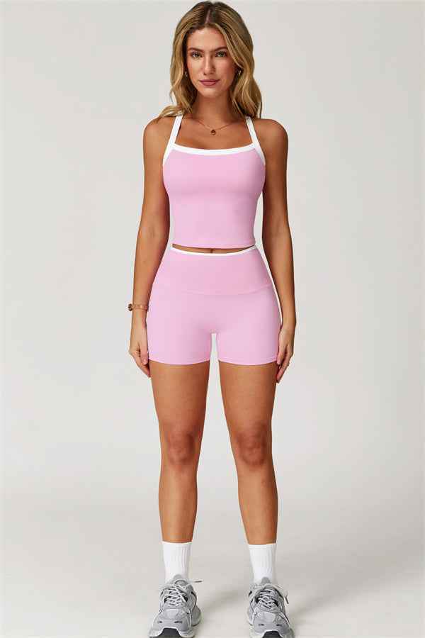 The Quest Cross Back Crop Top