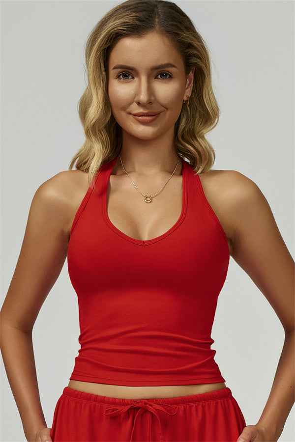 The Sprint Halter Tank Top Sweatpants 2-Piece Set