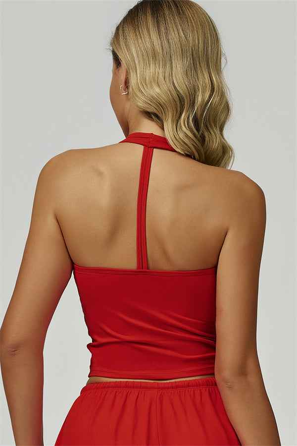 The Sprint Halter Tank Top