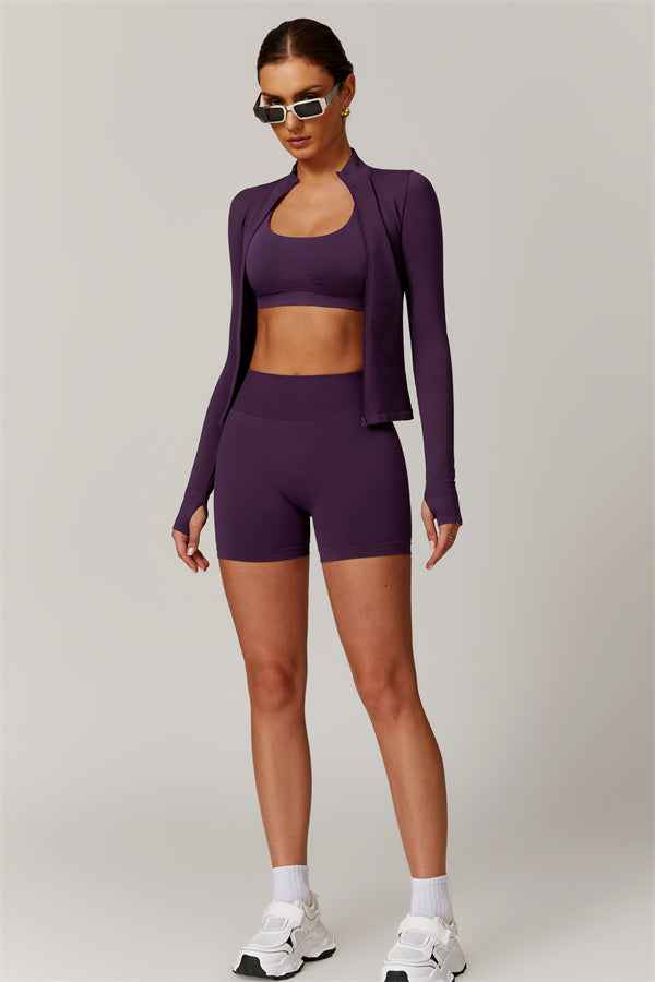 The Blossom Jacket Shorts 2-Piece Set