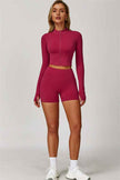 The Eloise Jacket Sports Bra Shorts 3-Piece Set