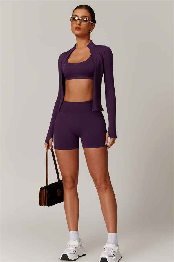 The Blossom Jacket Shorts 2-Piece Set