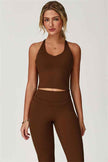 The Enigma Cross Back Vest Leggings 2-Piece Set