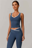 The Stamina Tank Top Flared Leggings 2-Piece Set