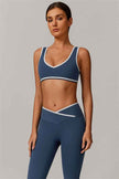 The Stamina Sports Bra Flared Leggings 2-Piece Set