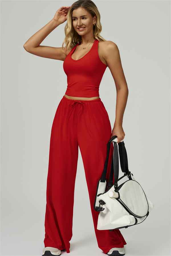 The Sprint Halter Tank Top