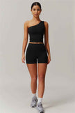 The Blissful Crop Top Shorts 2-Piece Set