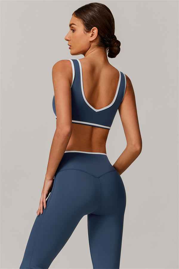 The Stamina Sports Bra Flared Leggings 2-Piece Set