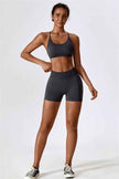 Nova Luxe Sports Bra Shorts 2-Piece Set