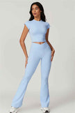 The Sophia T-shirt Flares 2-Piece Set