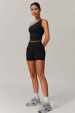 The Blissful Crop Top Shorts 2-Piece Set