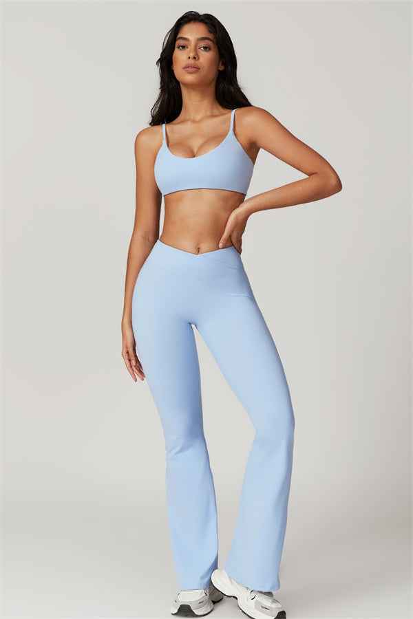 The Sophia Sports Bra Flares 2-Piece Set