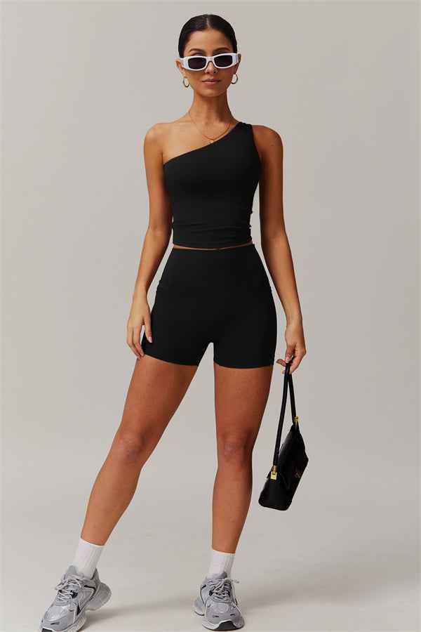 The Blissful Crop Top Shorts 2-Piece Set
