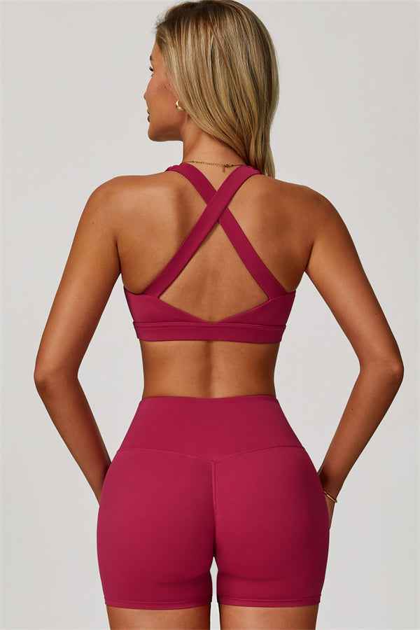The Eloise Sports Bra Shorts 2-Piece Set