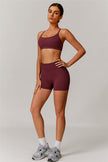 Nova Luxe Sports Bra Shorts 2-Piece Set