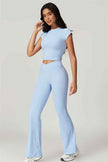 The Sophia T-shirt Flares 2-Piece Set