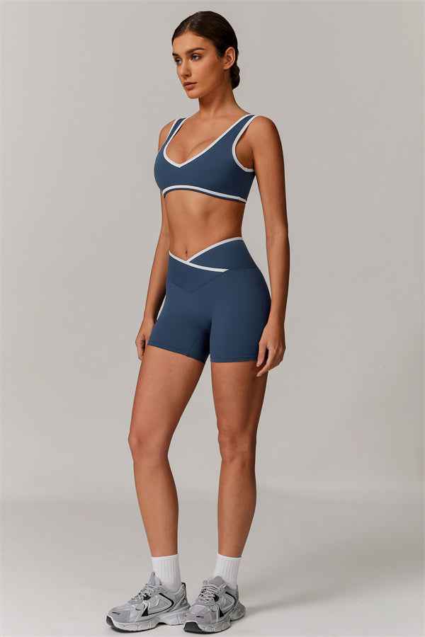 The Stamina Sports Bra Shorts 2-Piece Set