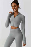 Juno Star Jacket Sports Bra Leggings 3-Piece Set