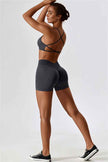 Nova Luxe Sports Bra Shorts 2-Piece Set