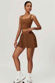 The Balance Crop Top Tennis Skirt 2-Piece Set