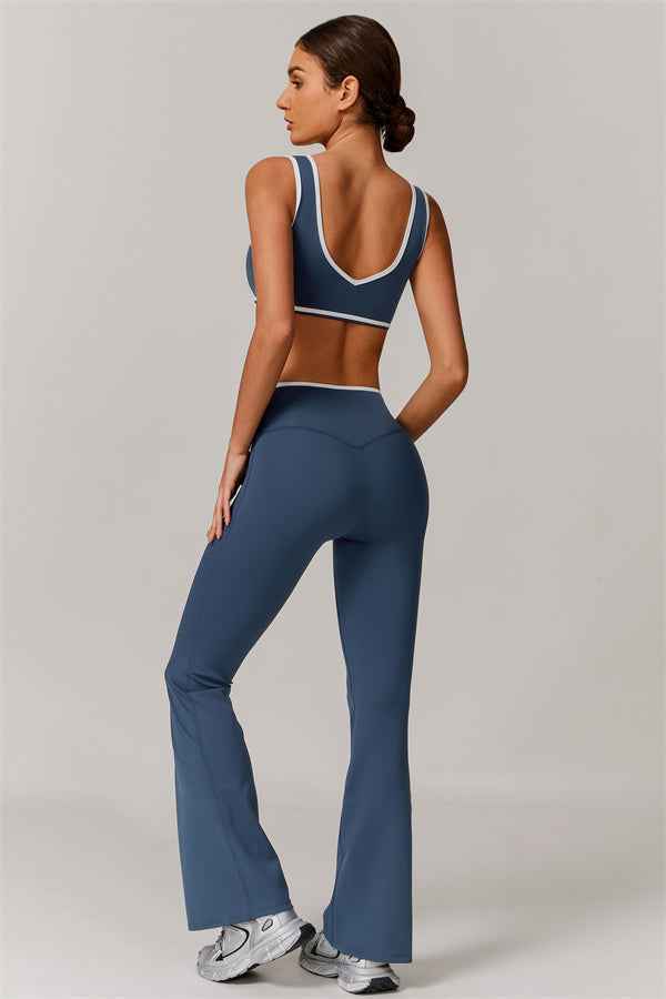 The Stamina Sports Bra Flared Leggings 2-Piece Set