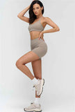 The Stride Halter Sports Bra