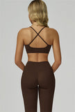 The Flourish Sports Bra Flared Leggings 2-Piece Set