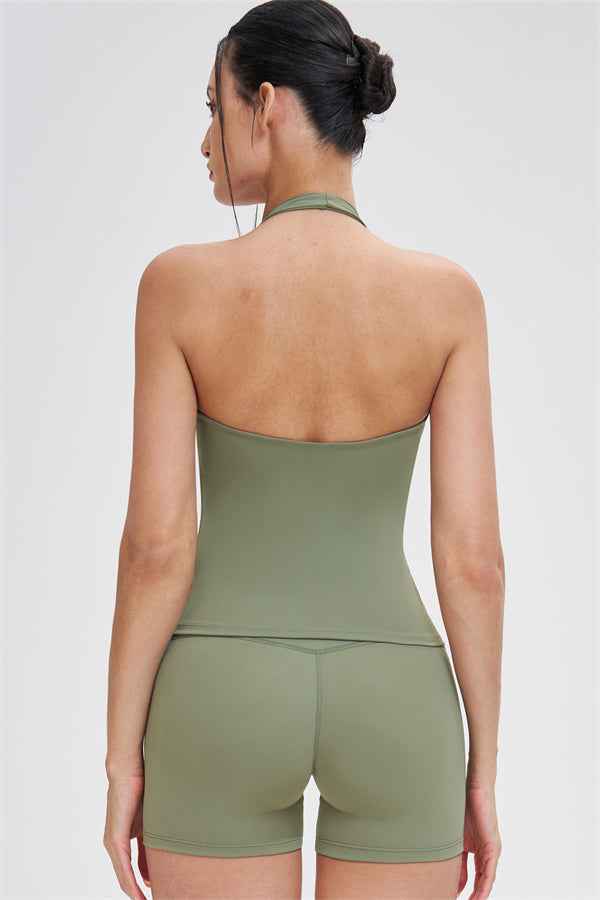 The Stride Crop Top Isabella Shorts 2-Piece Set